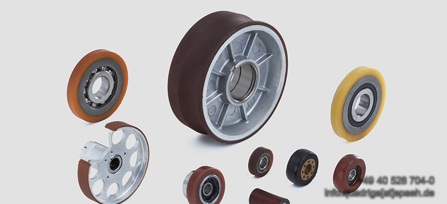 QUADRIGA wheels, castors and rollers - Polyurethane wheels and more